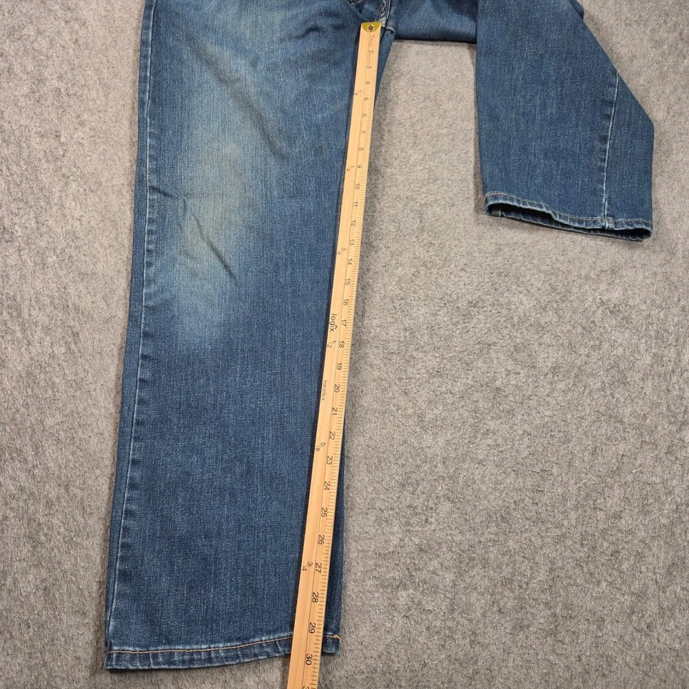 Levis 505 Regular Fit Jeans Mens 38x30 (fits 40x30) Blue Straight Leg Denim